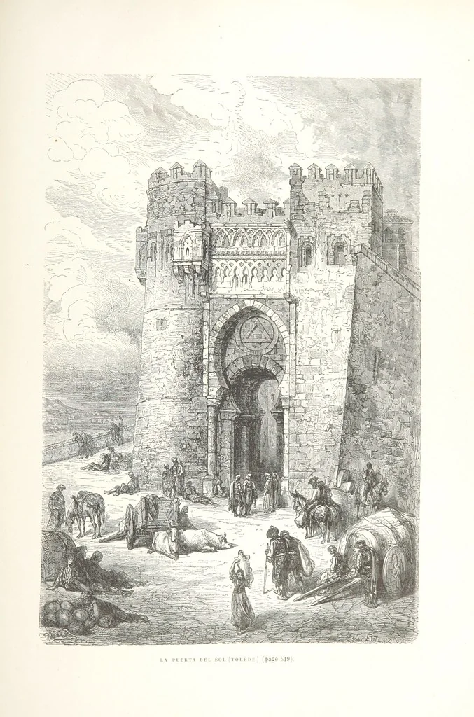 An illustration from L'Espagne ... Illustrée de 309 gravures dessinées sur bois par Gustave Doré, 1874, leaf 527