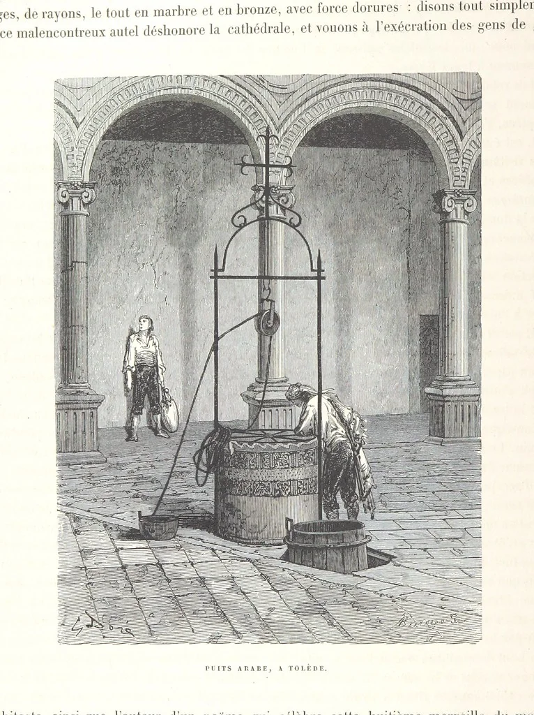 An illustration from L'Espagne ... Illustrée de 309 gravures dessinées sur bois par Gustave Doré, 1874, leaf 534