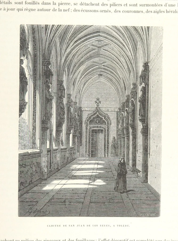 An illustration from L'Espagne ... Illustrée de 309 gravures dessinées sur bois par Gustave Doré, 1874, leaf 549