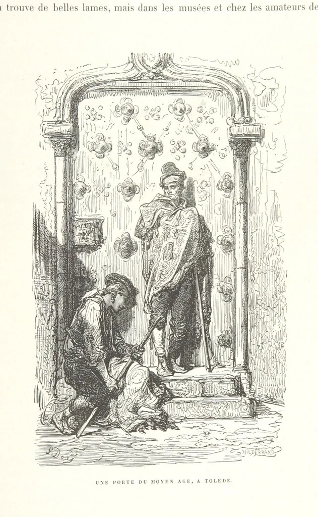 An illustration from L'Espagne ... Illustrée de 309 gravures dessinées sur bois par Gustave Doré, 1874, leaf 555