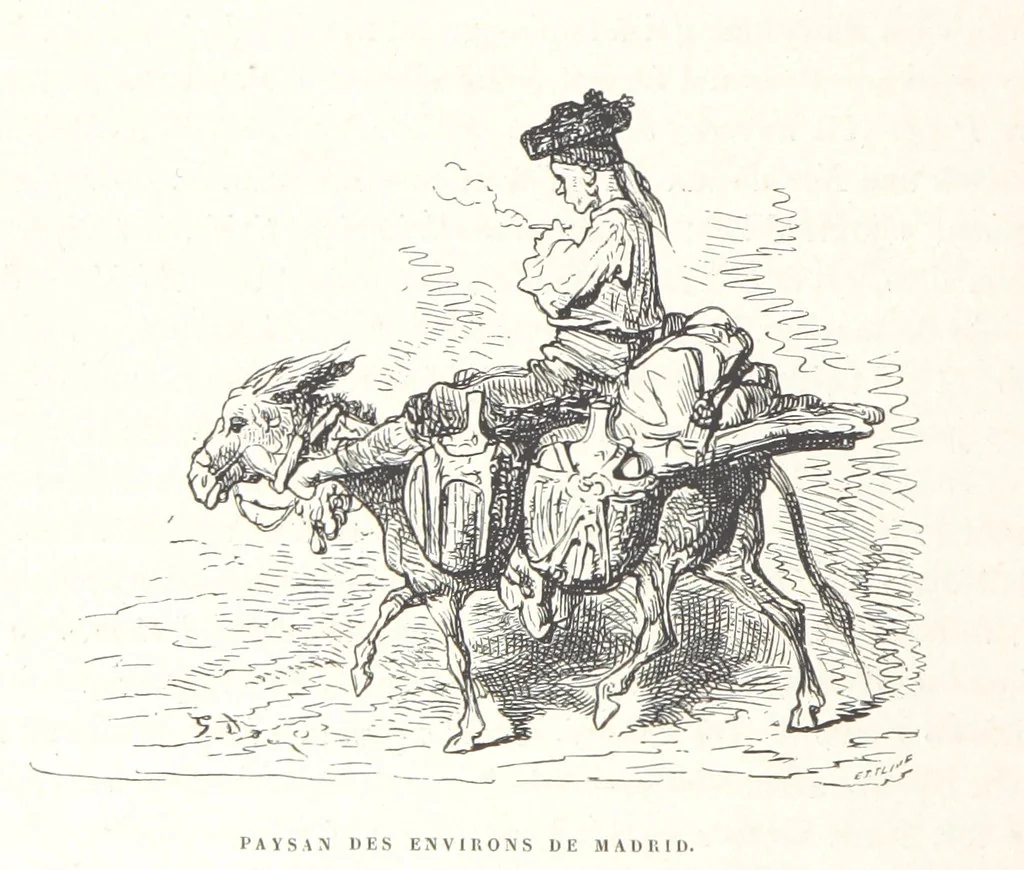 An illustration from L'Espagne ... Illustrée de 309 gravures dessinées sur bois par Gustave Doré, 1874, leaf 580