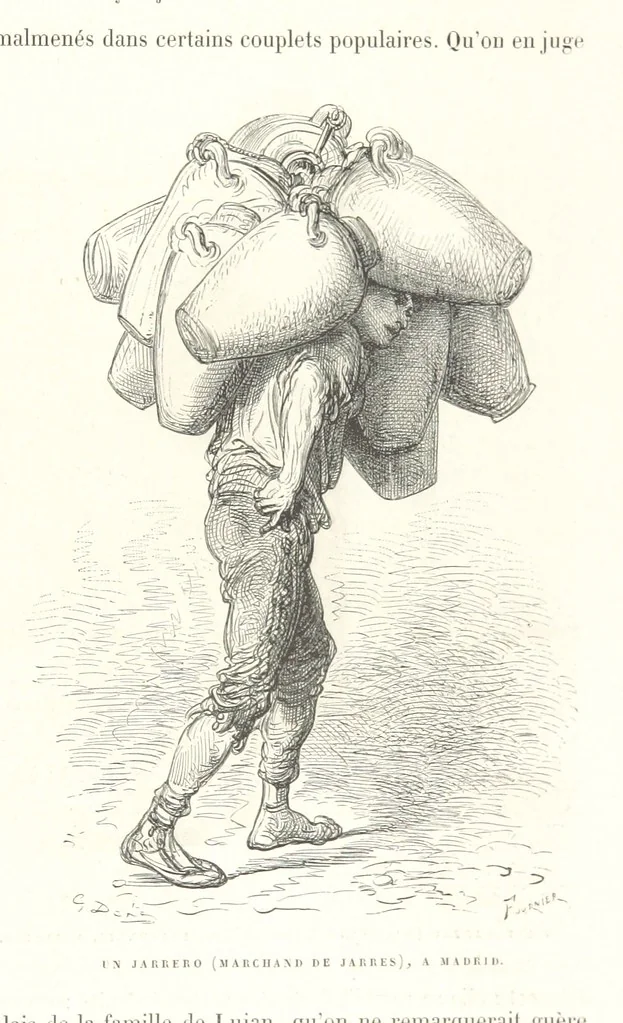 An illustration from L'Espagne ... Illustrée de 309 gravures dessinées sur bois par Gustave Doré, 1874, leaf 591