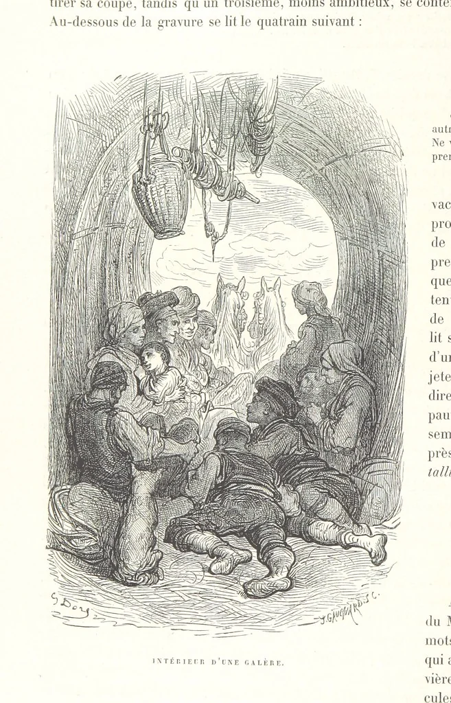 An illustration from L'Espagne ... Illustrée de 309 gravures dessinées sur bois par Gustave Doré, 1874, leaf 620