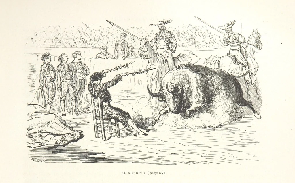 An illustration from L'Espagne ... Illustrée de 309 gravures dessinées sur bois par Gustave Doré, 1874, leaf 65