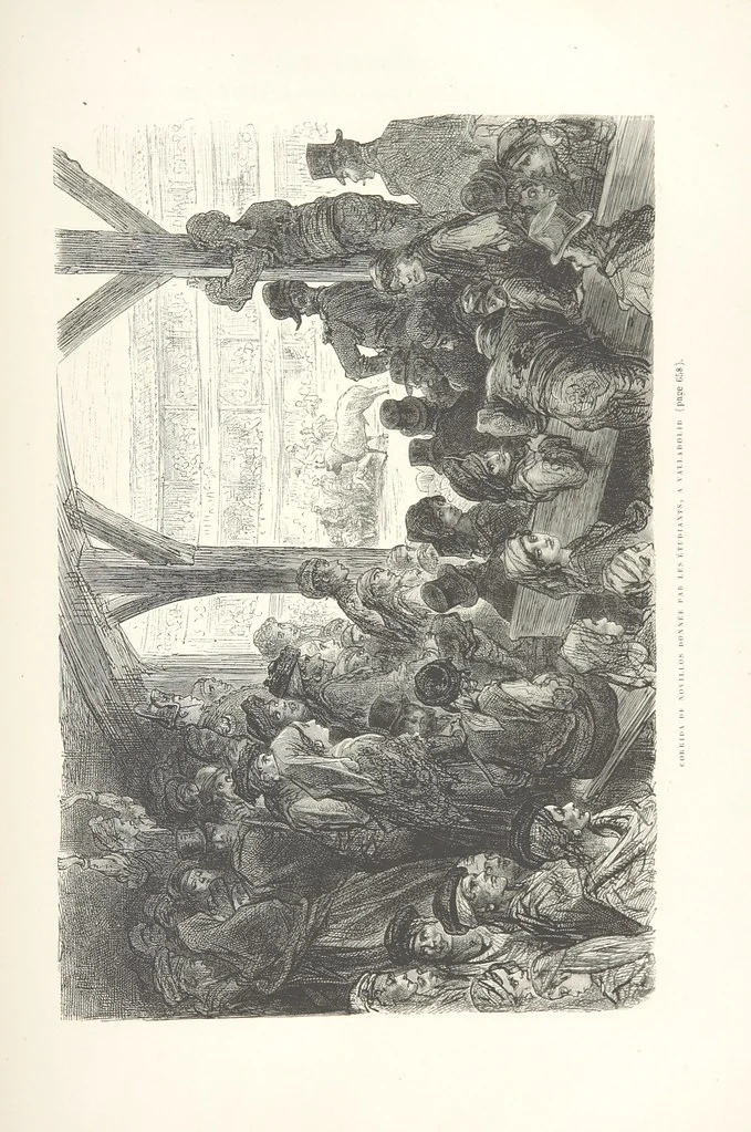 An illustration from L'Espagne ... Illustrée de 309 gravures dessinées sur bois par Gustave Doré, 1874, leaf 669