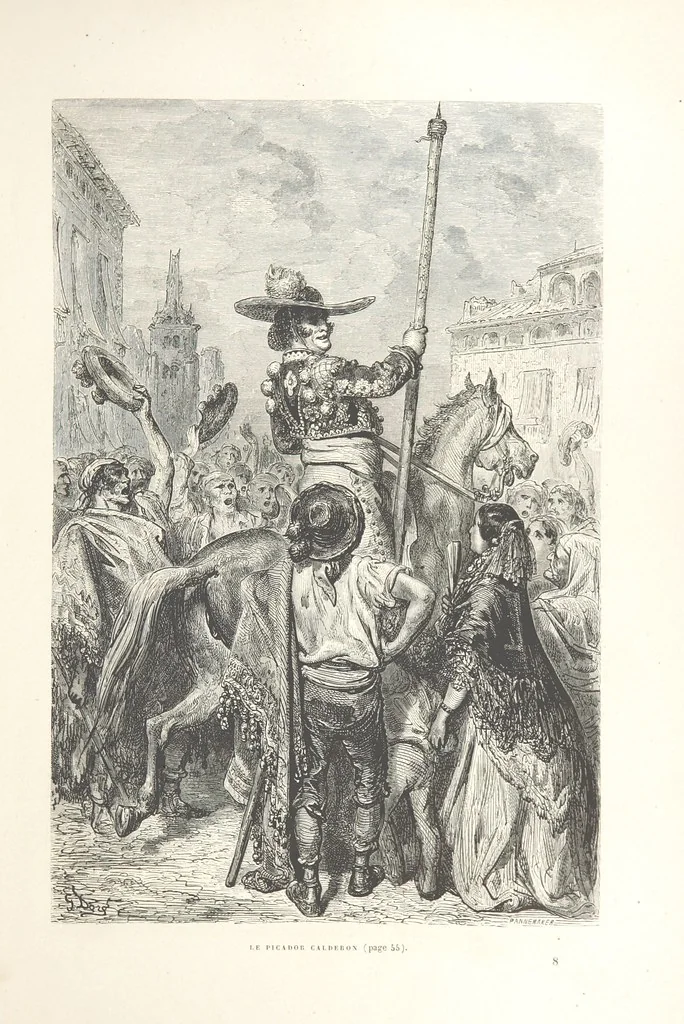 An illustration from L'Espagne ... Illustrée de 309 gravures dessinées sur bois par Gustave Doré, 1874, leaf 67