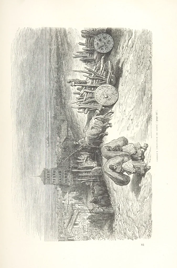 An illustration from L'Espagne ... Illustrée de 309 gravures dessinées sur bois par Gustave Doré, 1874, leaf 675