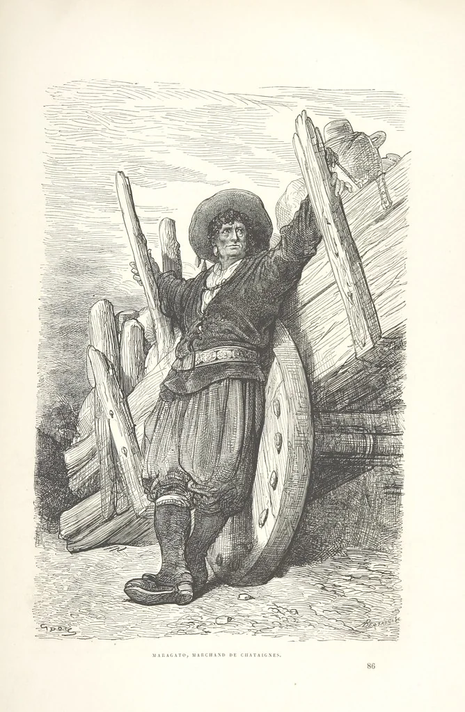 An illustration from L'Espagne ... Illustrée de 309 gravures dessinées sur bois par Gustave Doré, 1874, leaf 691