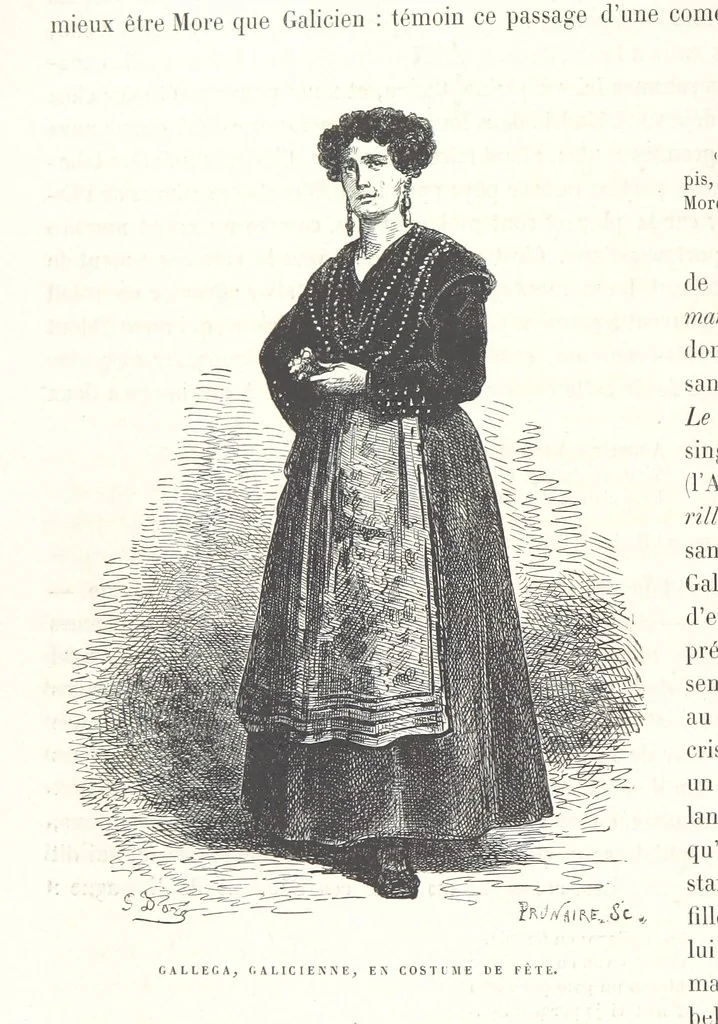 An illustration from L'Espagne ... Illustrée de 309 gravures dessinées sur bois par Gustave Doré, 1874, leaf 694