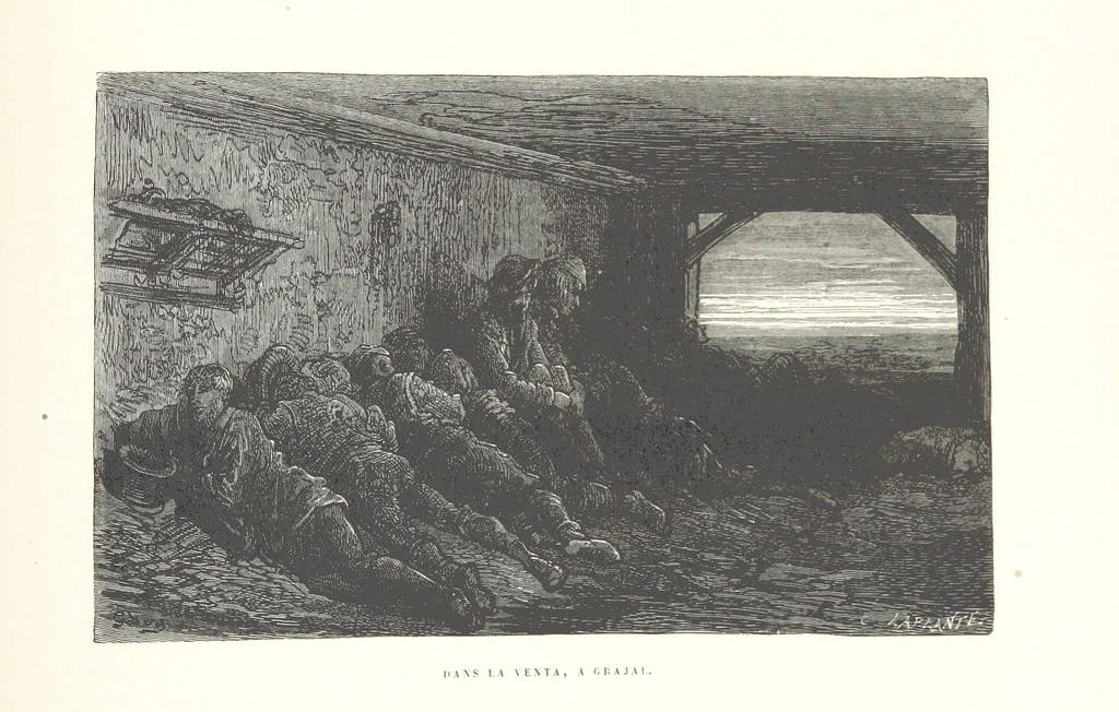 An illustration from L'Espagne ... Illustrée de 309 gravures dessinées sur bois par Gustave Doré, 1874, leaf 697
