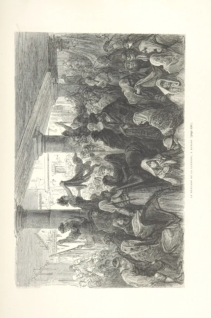 An illustration from L'Espagne ... Illustrée de 309 gravures dessinées sur bois par Gustave Doré, 1874, leaf 705