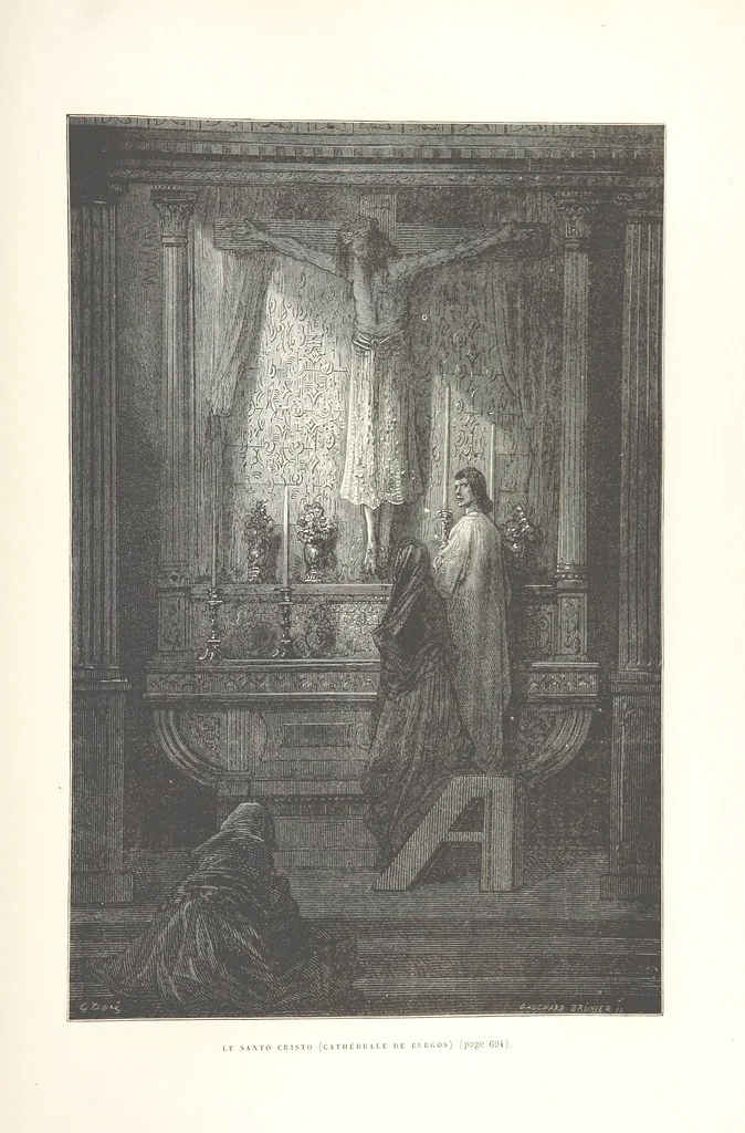 An illustration from L'Espagne ... Illustrée de 309 gravures dessinées sur bois par Gustave Doré, 1874, leaf 713