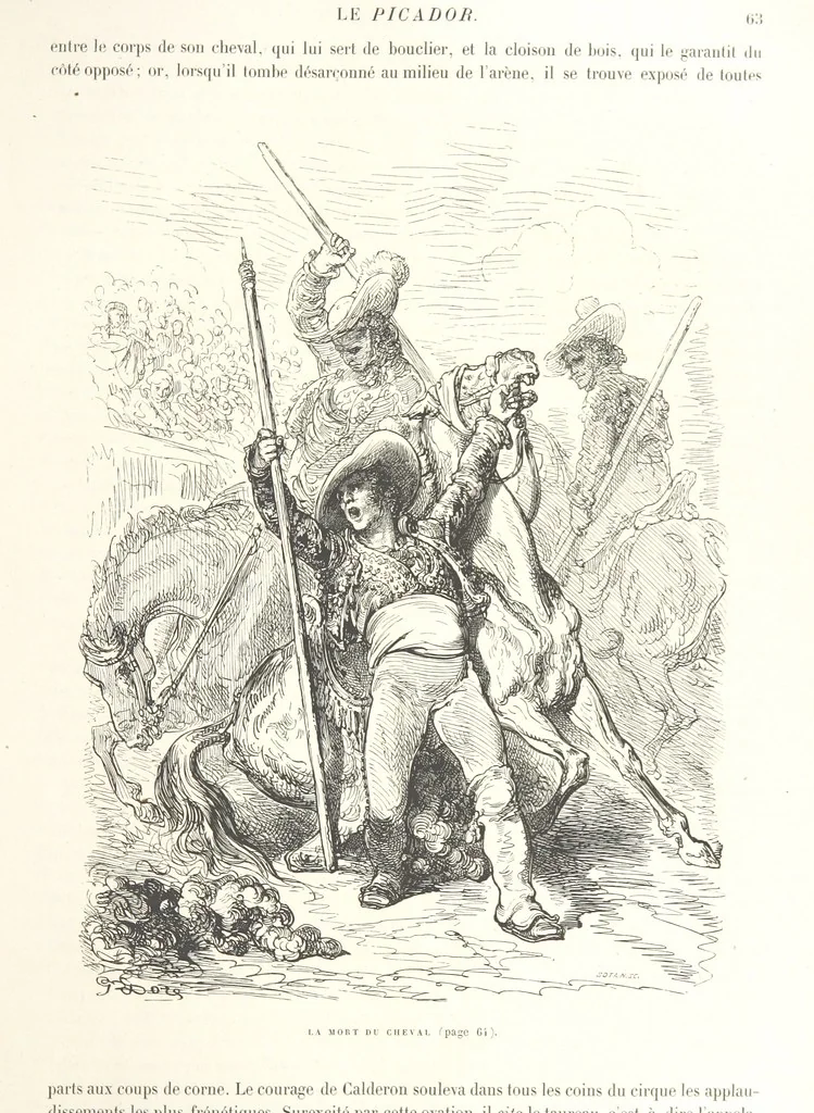 An illustration from L'Espagne ... Illustrée de 309 gravures dessinées sur bois par Gustave Doré, 1874, leaf 73