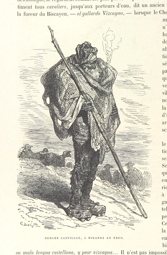 An illustration from L'Espagne ... Illustrée de 309 gravures dessinées sur bois par Gustave Doré, 1874, leaf 762