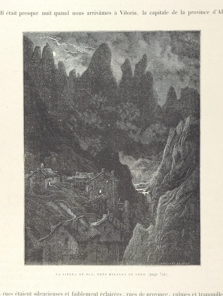 An illustration from L'Espagne ... Illustrée de 309 gravures dessinées sur bois par Gustave Doré, 1874, leaf 764