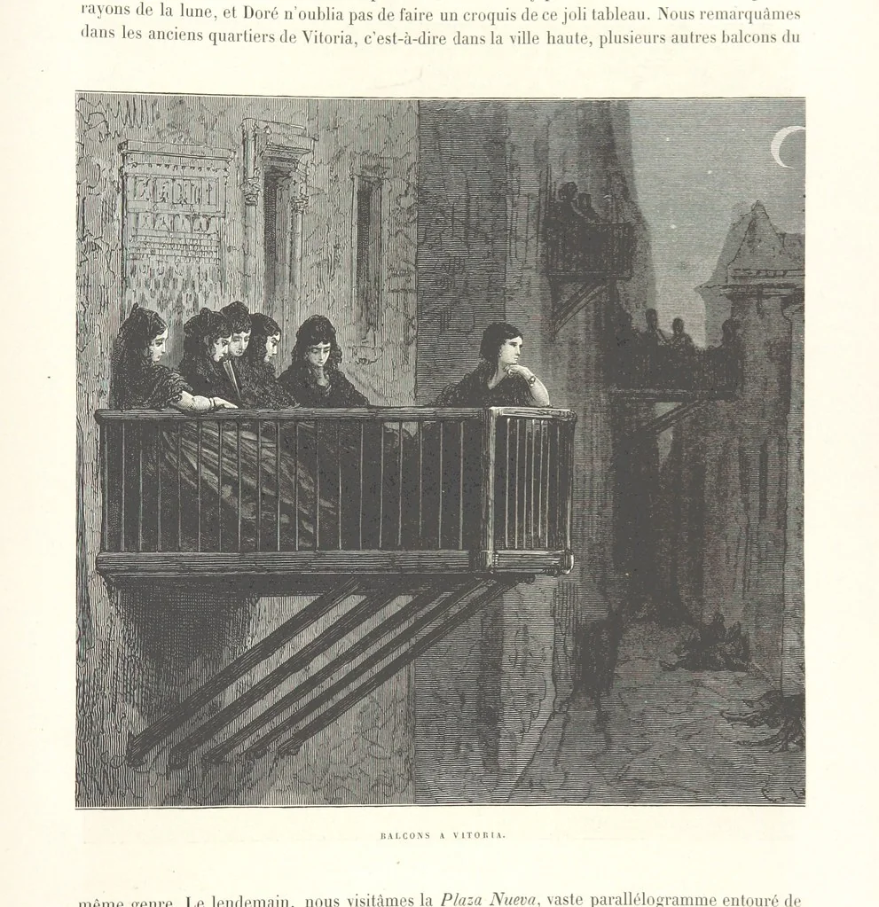 An illustration from L'Espagne ... Illustrée de 309 gravures dessinées sur bois par Gustave Doré, 1874, leaf 767