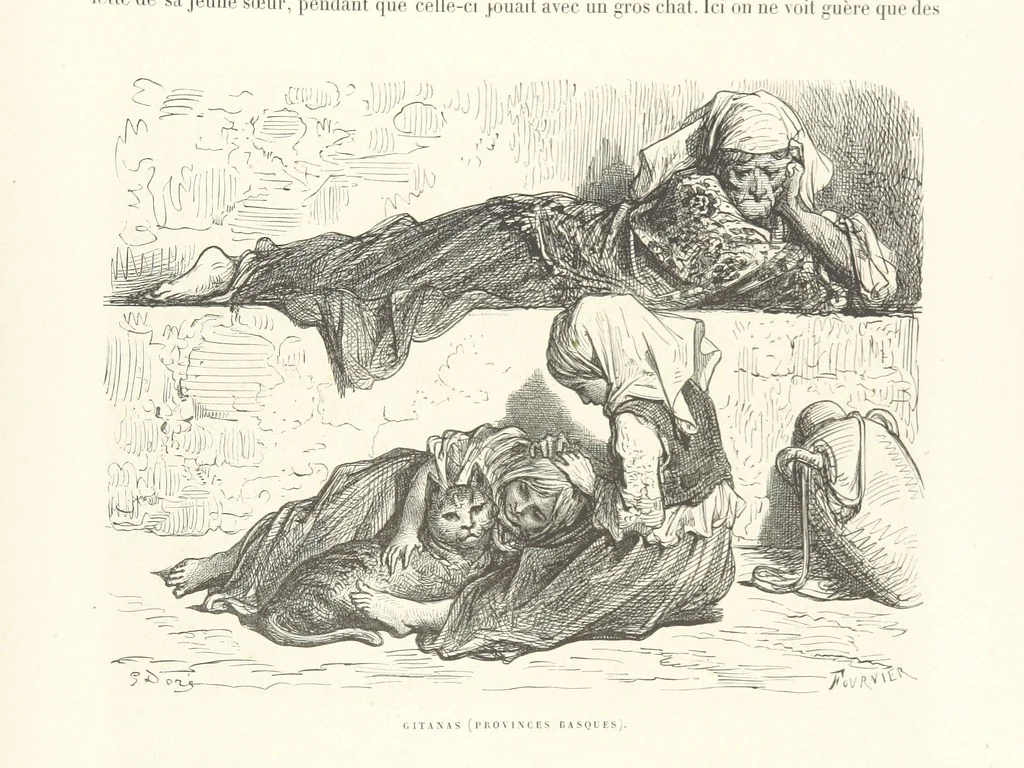 An illustration from L'Espagne ... Illustrée de 309 gravures dessinées sur bois par Gustave Doré, 1874, leaf 771