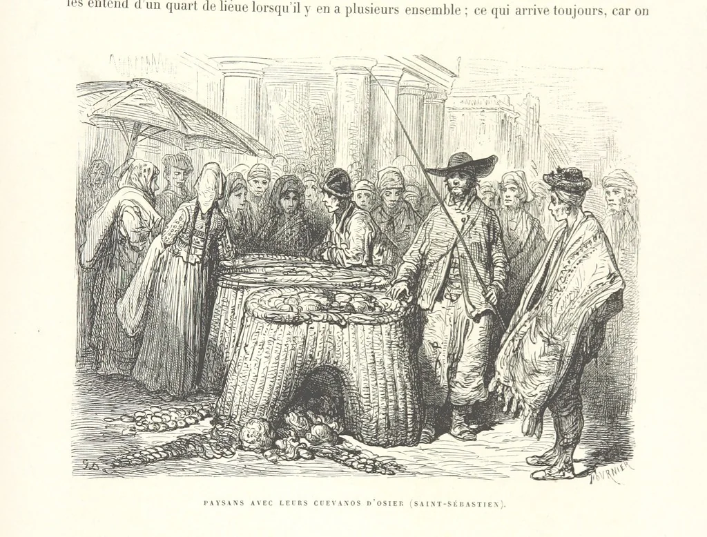 An illustration from L'Espagne ... Illustrée de 309 gravures dessinées sur bois par Gustave Doré, 1874, leaf 779