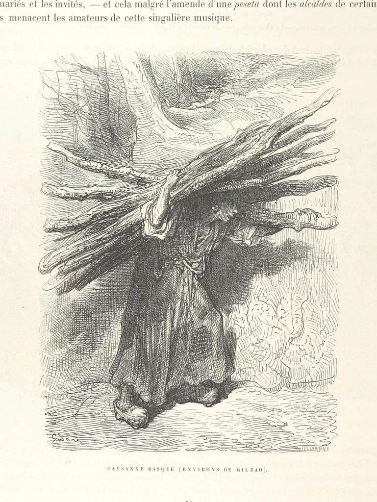 An illustration from L'Espagne ... Illustrée de 309 gravures dessinées sur bois par Gustave Doré, 1874, leaf 780