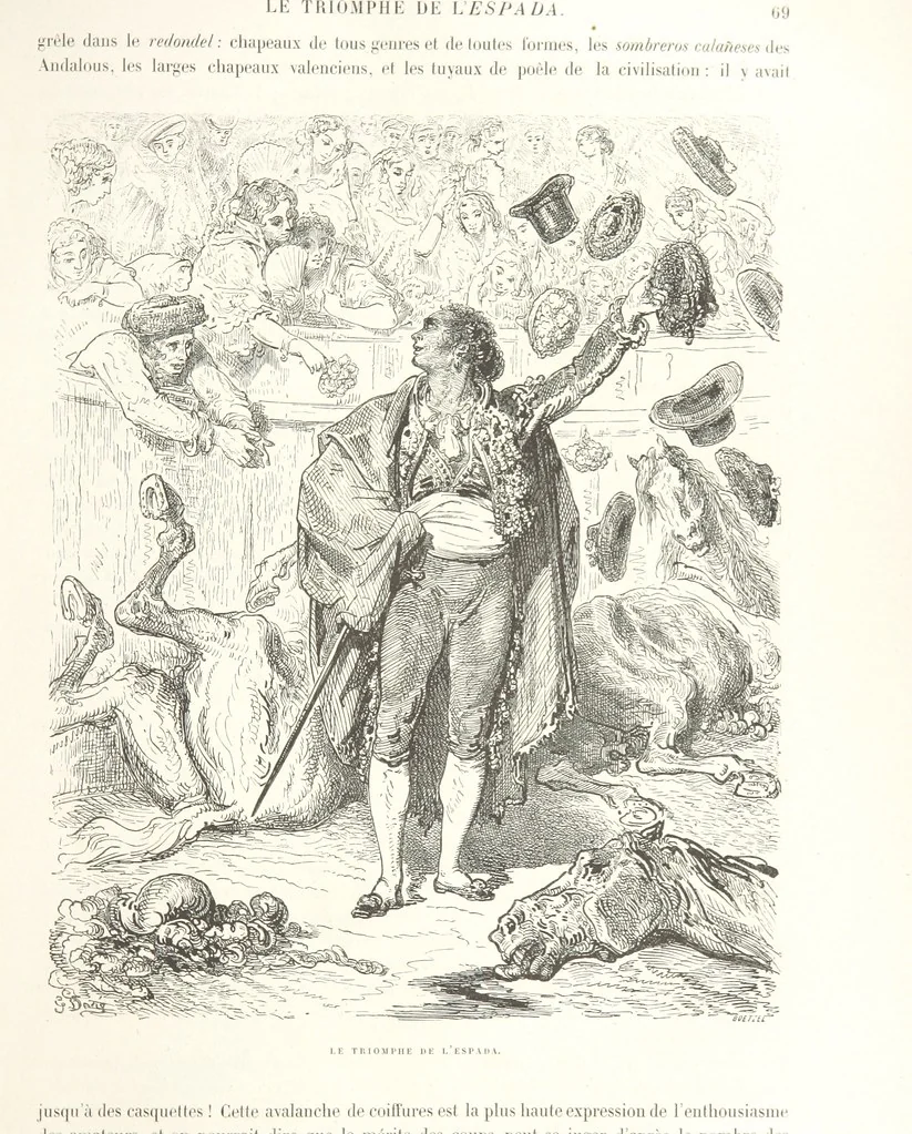 An illustration from L'Espagne ... Illustrée de 309 gravures dessinées sur bois par Gustave Doré, 1874, leaf 79