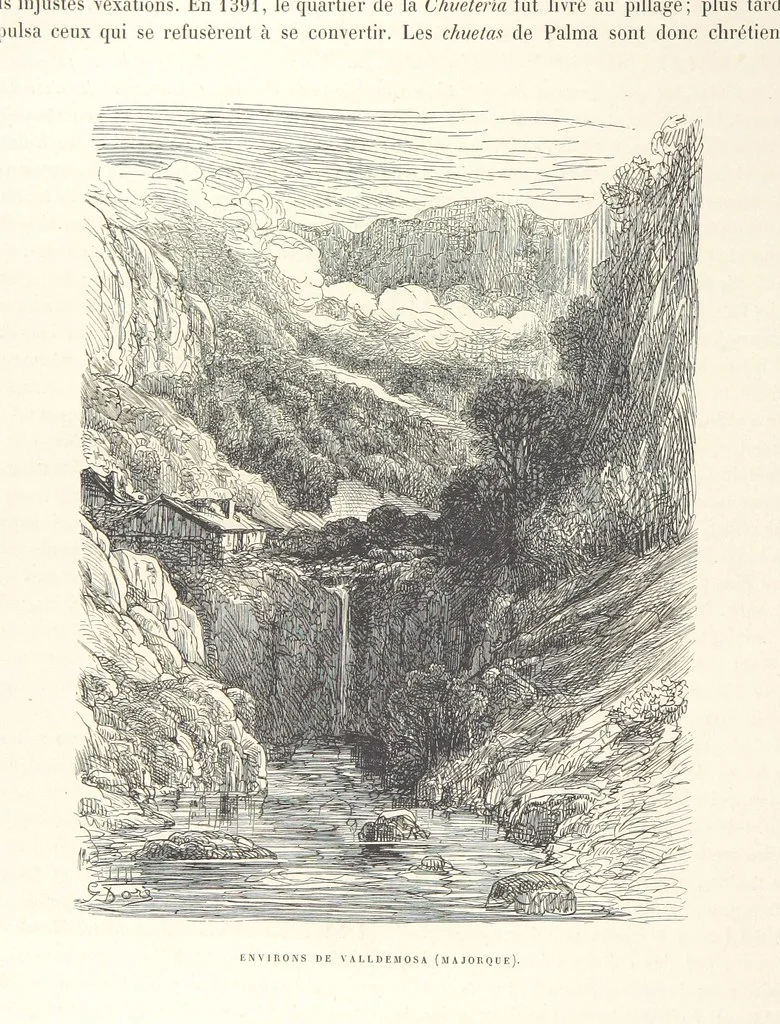 An illustration from L'Espagne ... Illustrée de 309 gravures dessinées sur bois par Gustave Doré, 1874, leaf 790
