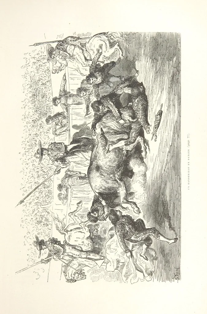 An illustration from L'Espagne ... Illustrée de 309 gravures dessinées sur bois par Gustave Doré, 1874, leaf 81