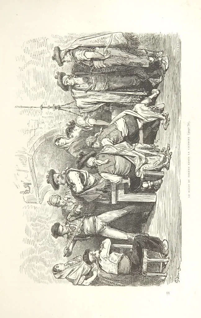An illustration from L'Espagne ... Illustrée de 309 gravures dessinées sur bois par Gustave Doré, 1874, leaf 91