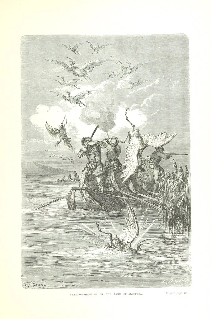 An illustration from Spain ... Illustrated by Gustave Doré. Translated by J. Thomson, 1876, leaf 103