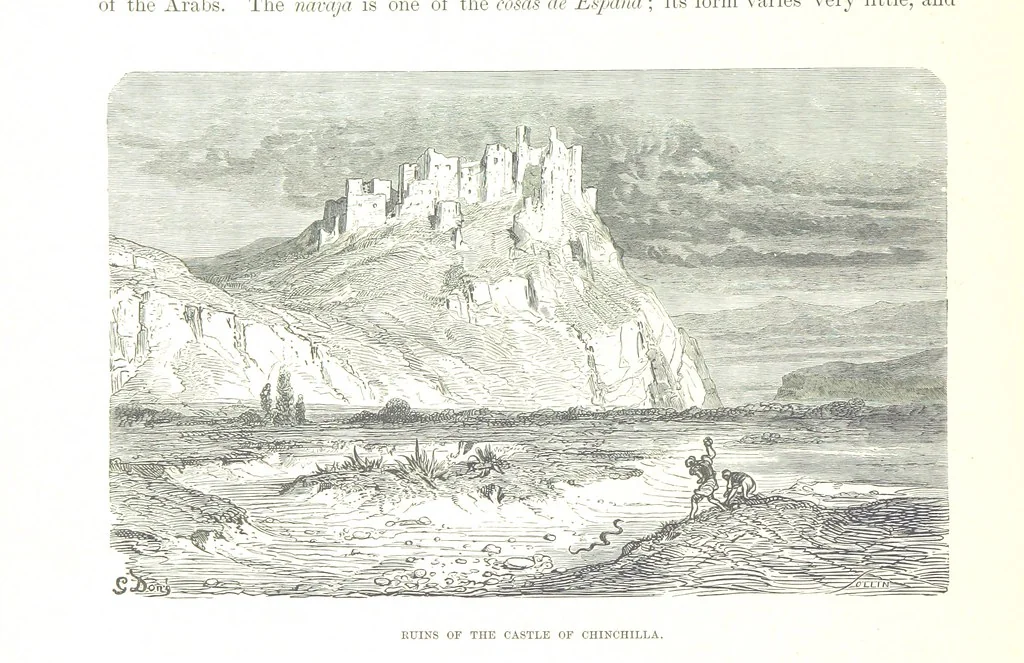 An illustration from Spain ... Illustrated by Gustave Doré. Translated by J. Thomson, 1876, leaf 106
