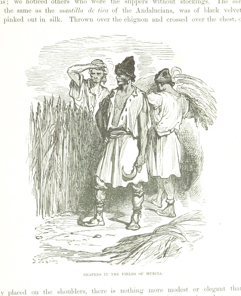 An illustration from Spain ... Illustrated by Gustave Doré. Translated by J. Thomson, 1876, leaf 125