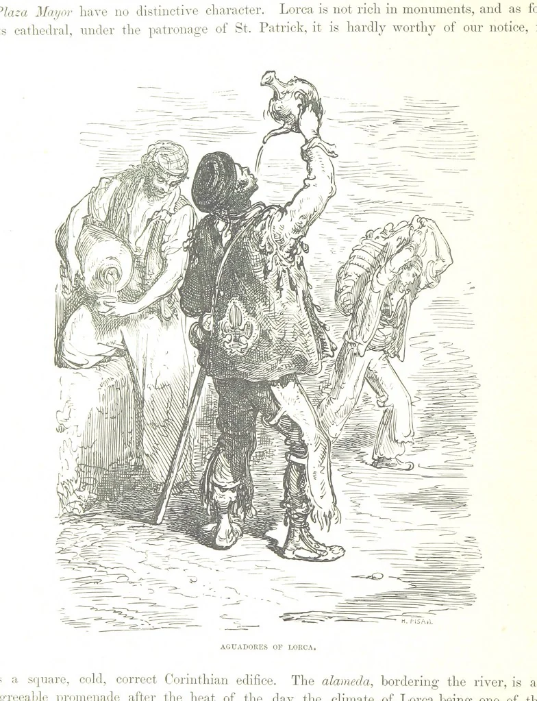 An illustration from Spain ... Illustrated by Gustave Doré. Translated by J. Thomson, 1876, leaf 134