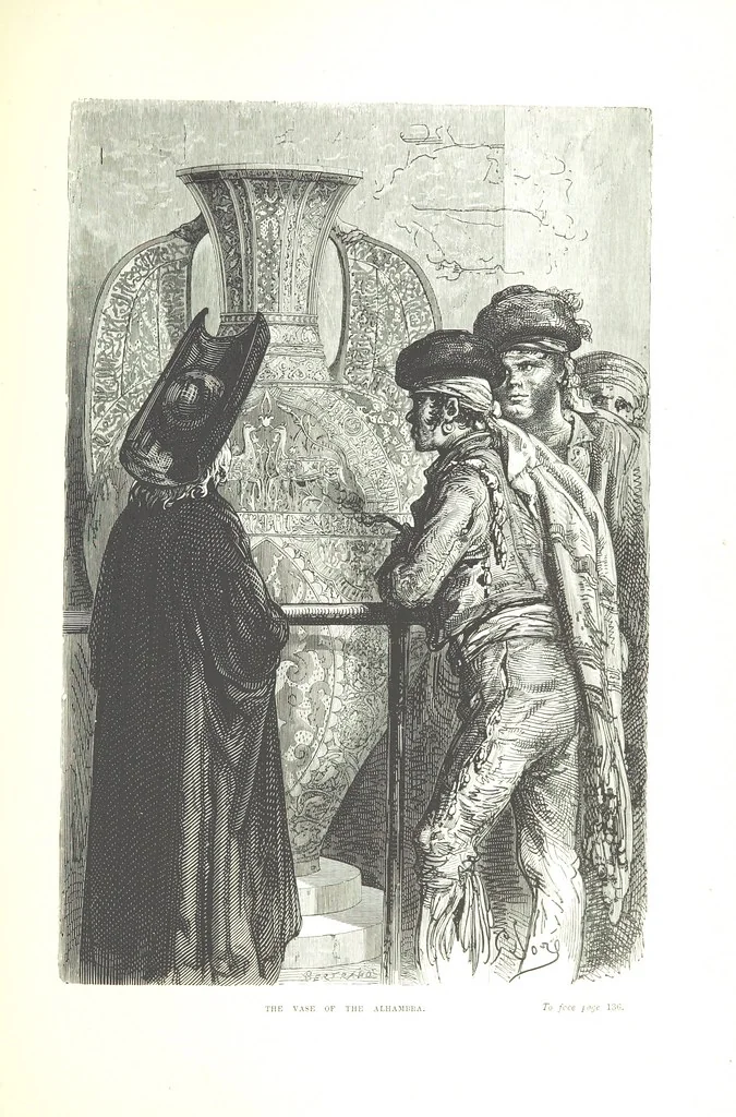 An illustration from Spain ... Illustrated by Gustave Doré. Translated by J. Thomson, 1876, leaf 161