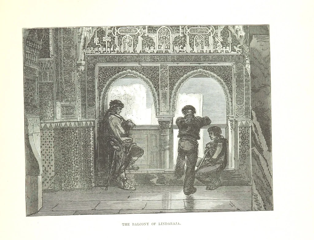 An illustration from Spain ... Illustrated by Gustave Doré. Translated by J. Thomson, 1876, leaf 163