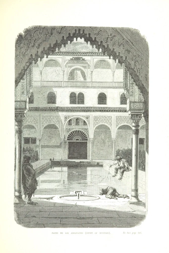 An illustration from Spain ... Illustrated by Gustave Doré. Translated by J. Thomson, 1876, leaf 171
