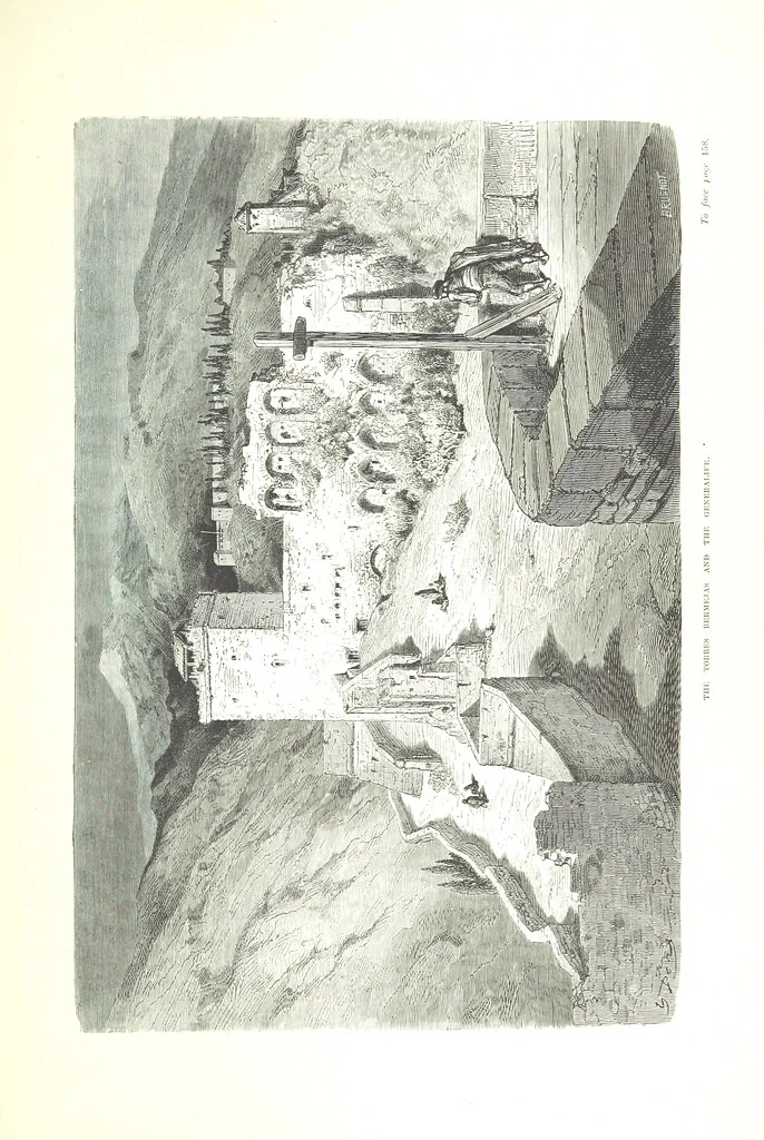 An illustration from Spain ... Illustrated by Gustave Doré. Translated by J. Thomson, 1876, leaf 183