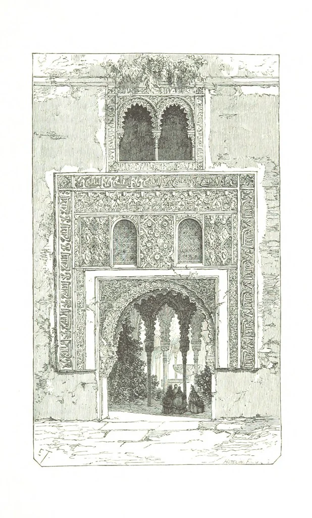 An illustration from Spain ... Illustrated by Gustave Doré. Translated by J. Thomson, 1876, leaf 189