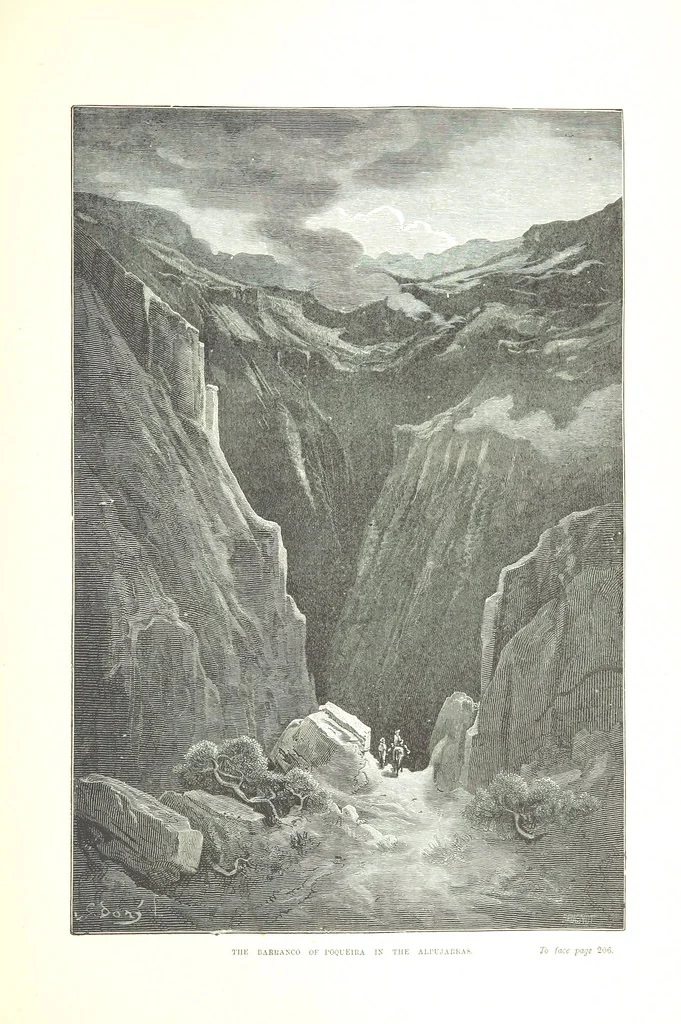 An illustration from Spain ... Illustrated by Gustave Doré. Translated by J. Thomson, 1876, leaf 231