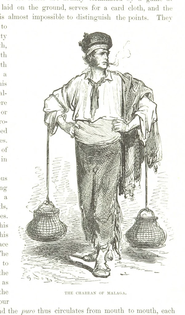 An illustration from Spain ... Illustrated by Gustave Doré. Translated by J. Thomson, 1876, leaf 245