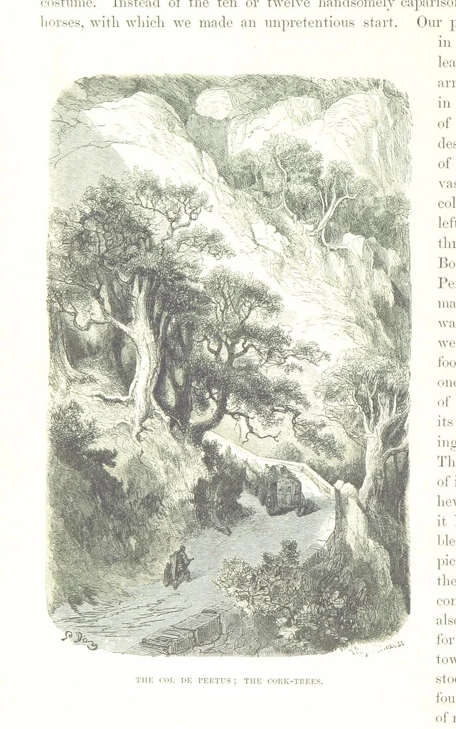 An illustration from Spain ... Illustrated by Gustave Doré. Translated by J. Thomson, 1876, leaf 26
