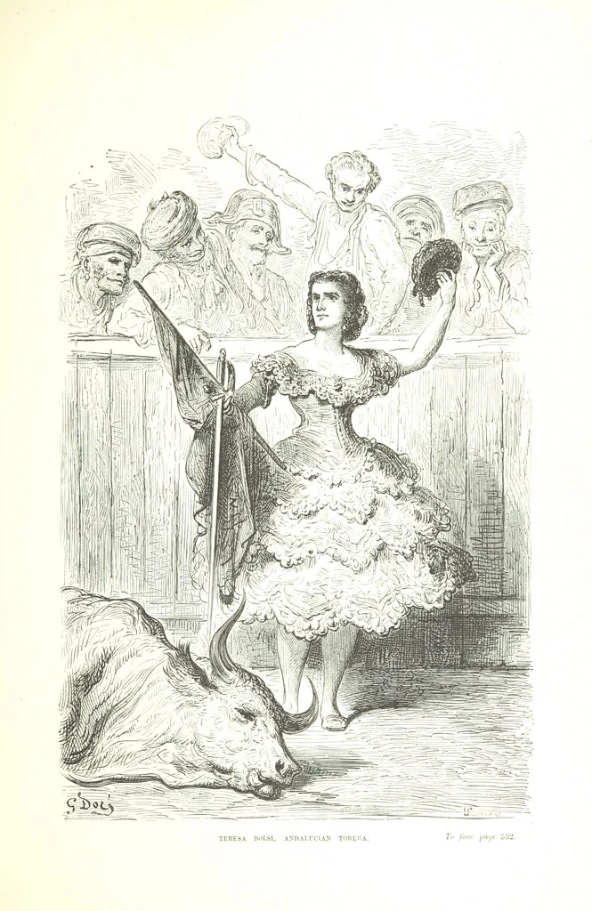 An illustration from Spain ... Illustrated by Gustave Doré. Translated by J. Thomson, 1876, leaf 363