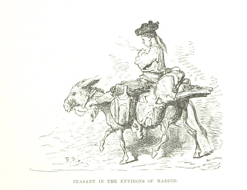 An illustration from Spain ... Illustrated by Gustave Doré. Translated by J. Thomson, 1876, leaf 433
