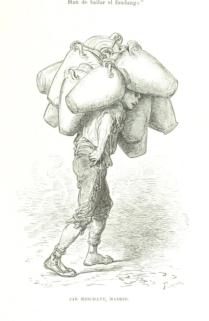 An illustration from Spain ... Illustrated by Gustave Doré. Translated by J. Thomson, 1876, leaf 441