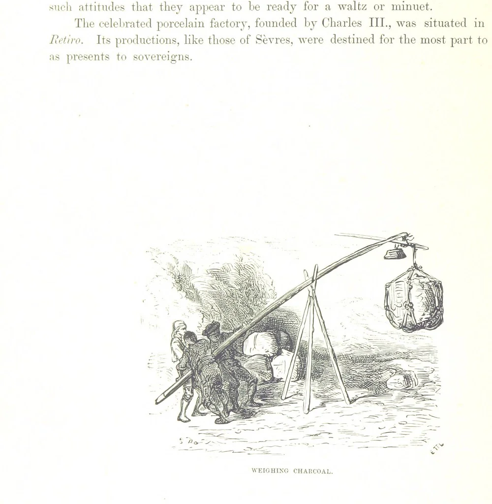 An illustration from Spain ... Illustrated by Gustave Doré. Translated by J. Thomson, 1876, leaf 444