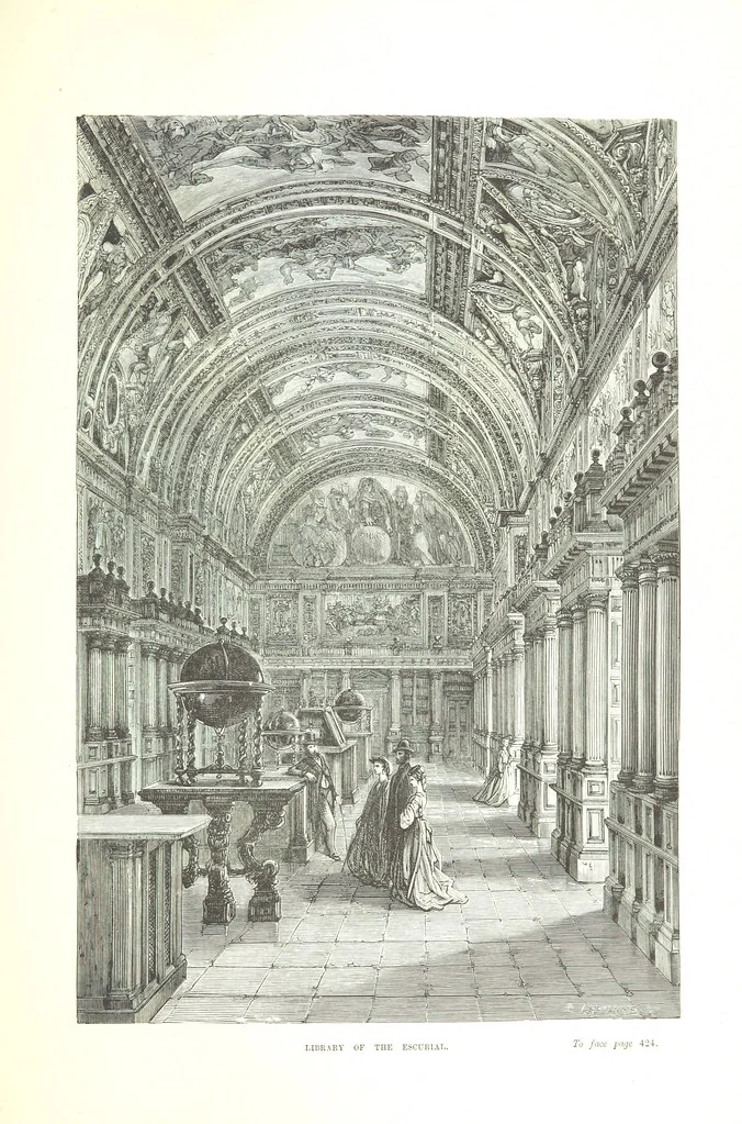 An illustration from Spain ... Illustrated by Gustave Doré. Translated by J. Thomson, 1876, leaf 461