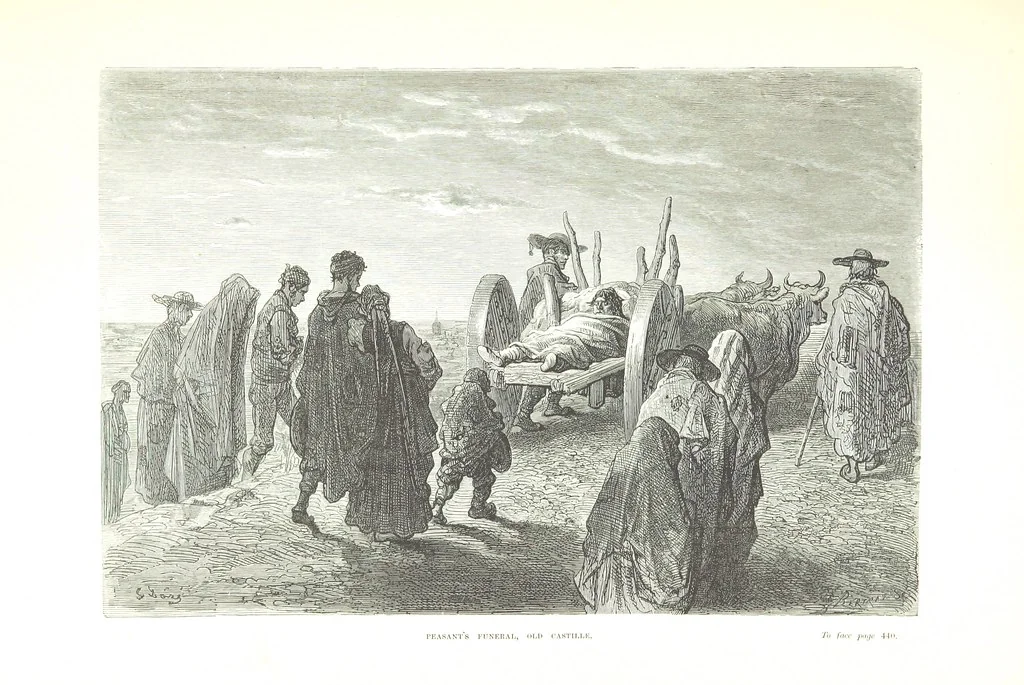 An illustration from Spain ... Illustrated by Gustave Doré. Translated by J. Thomson, 1876, leaf 477