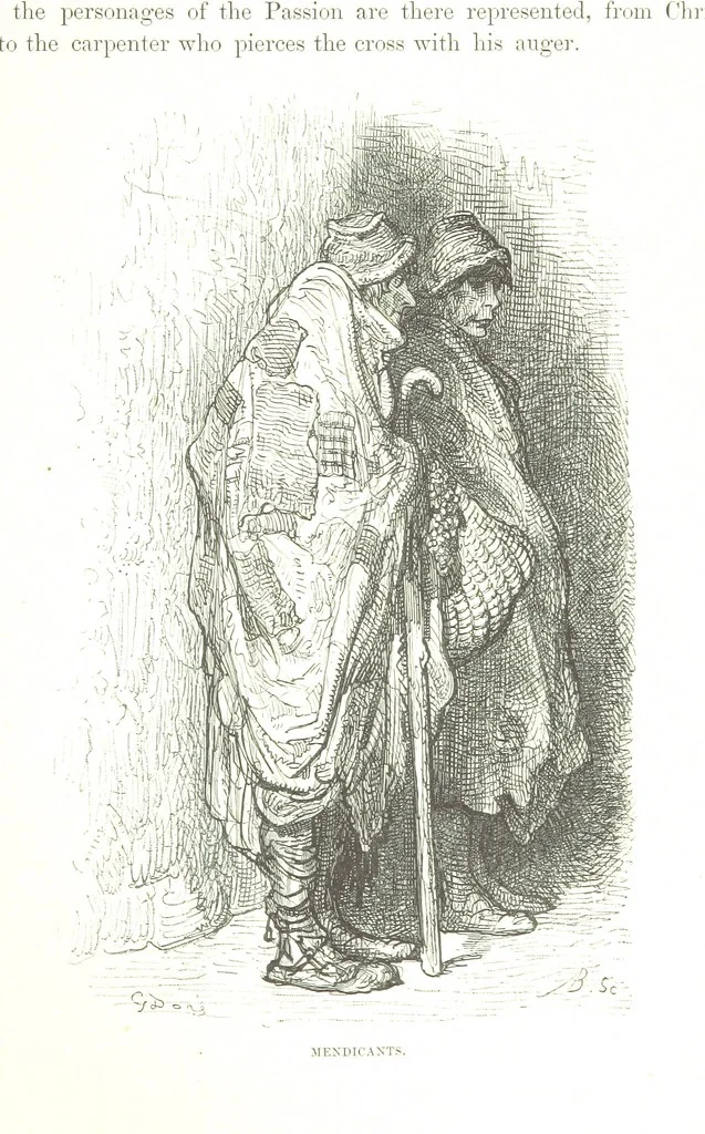 An illustration from Spain ... Illustrated by Gustave Doré. Translated by J. Thomson, 1876, leaf 479