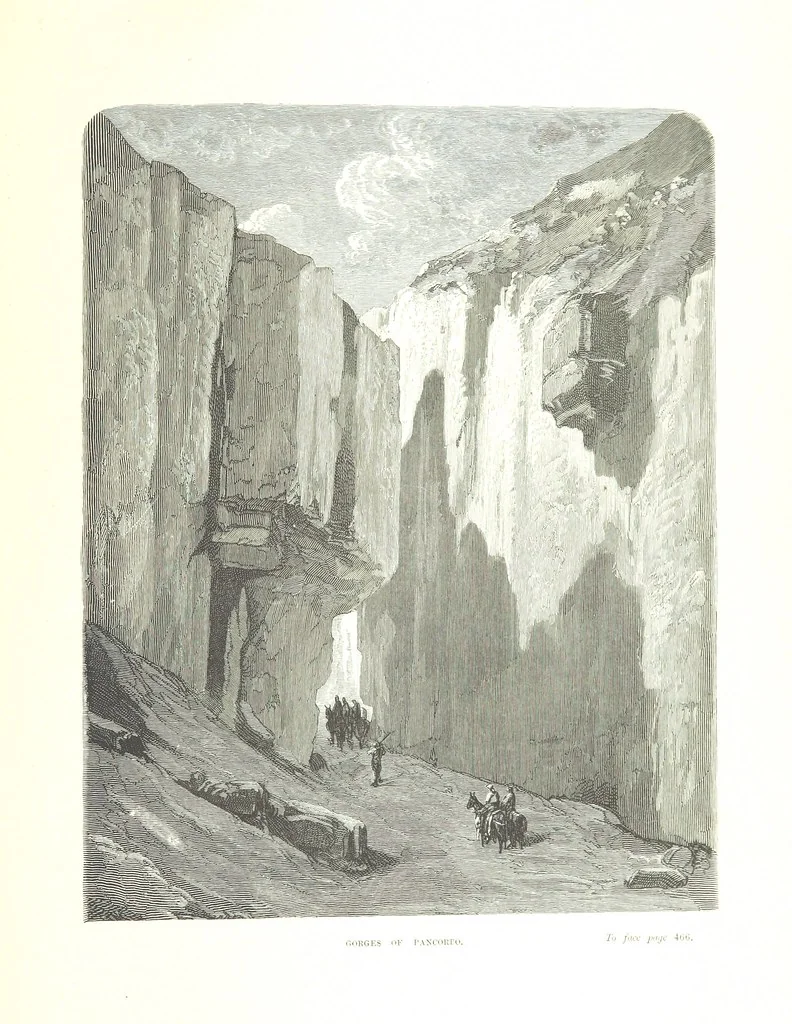 An illustration from Spain ... Illustrated by Gustave Doré. Translated by J. Thomson, 1876, leaf 503
