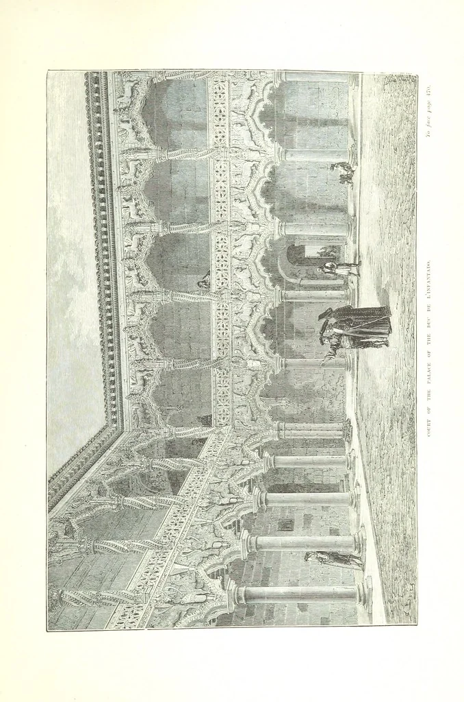 An illustration from Spain ... Illustrated by Gustave Doré. Translated by J. Thomson, 1876, leaf 507