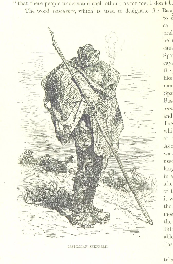 An illustration from Spain ... Illustrated by Gustave Doré. Translated by J. Thomson, 1876, leaf 524