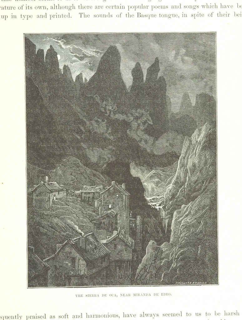 An illustration from Spain ... Illustrated by Gustave Doré. Translated by J. Thomson, 1876, leaf 527